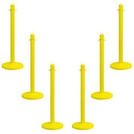 ACCUFORM MEDIUM DUTY STANCHION POSTS COLOR PRC207YL PRC207YL